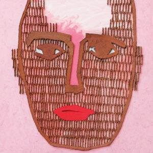 Florica-Prevenda,-Facebook-Obsession-2,-tehnica-mixta-pe-panza,-100-x-100-x-3-cm