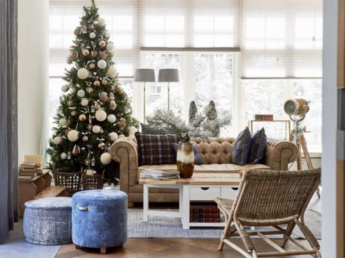 Amenajare caldă pentru o sărbătoare a relaxării, de Crăciunul 2017