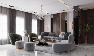 Exclusivism oriental în note contemporane, într-o vilă de lux din Riad