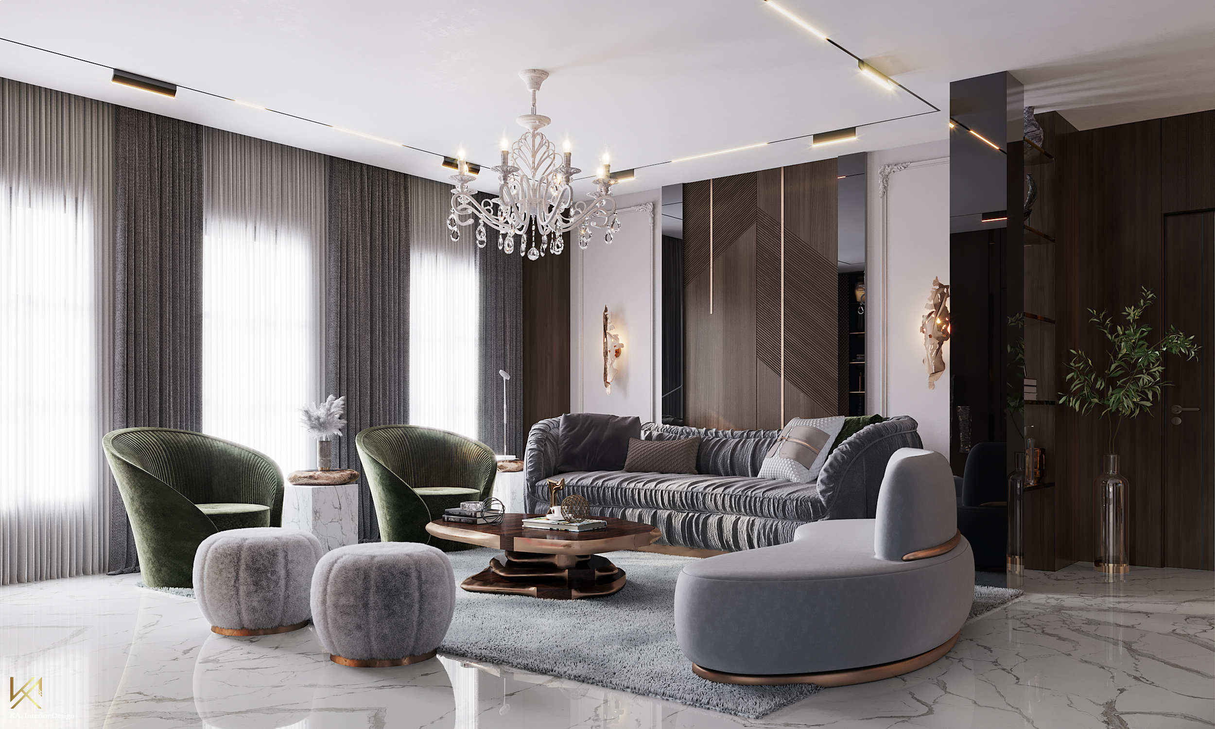 Exclusivism oriental în note contemporane, în această vilă de lux din Riad