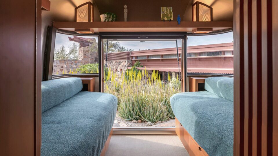 rulotă Frank Lloyd Wright