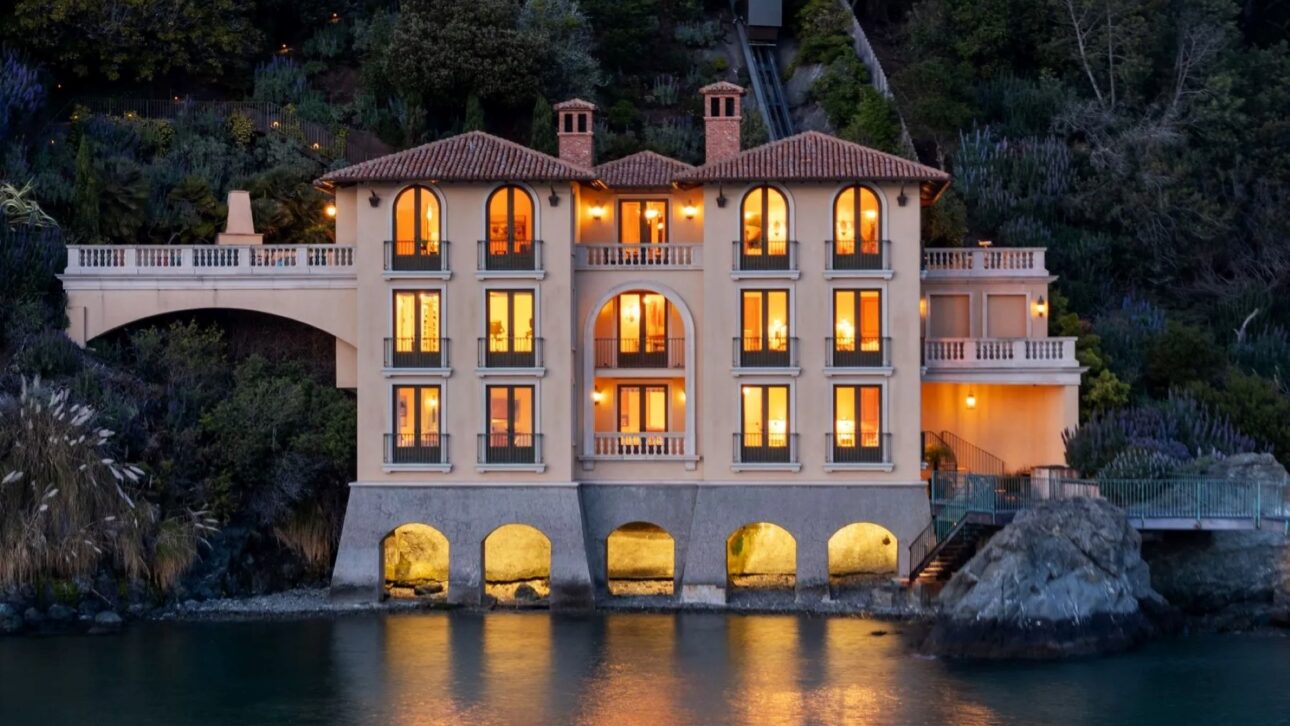 Stil italian cu vedere la San Francisco, într-o vilă de lux cu aspect iconic