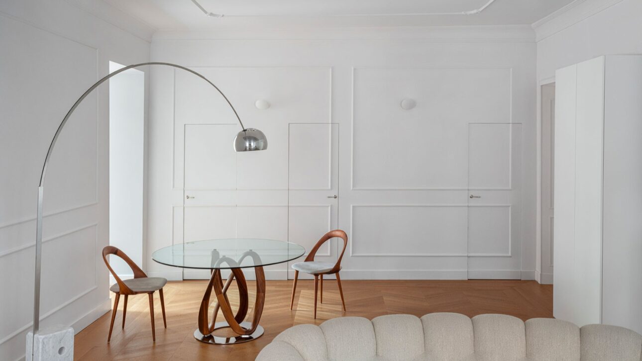 Cum arată luxul minimalist într-un apartament din centrul boem al Romei