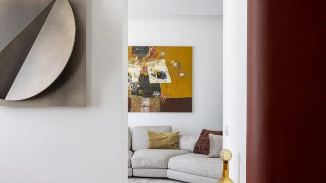Curbele definesc cel mai bine acest apartament de lux din Milano