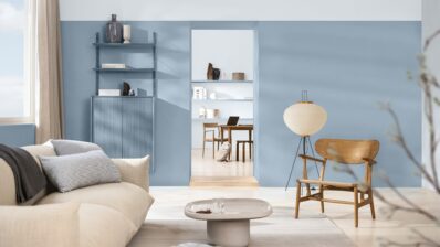 Trei nuanțe de albastru – desemnate de Dulux drept Culoarea anului 2026