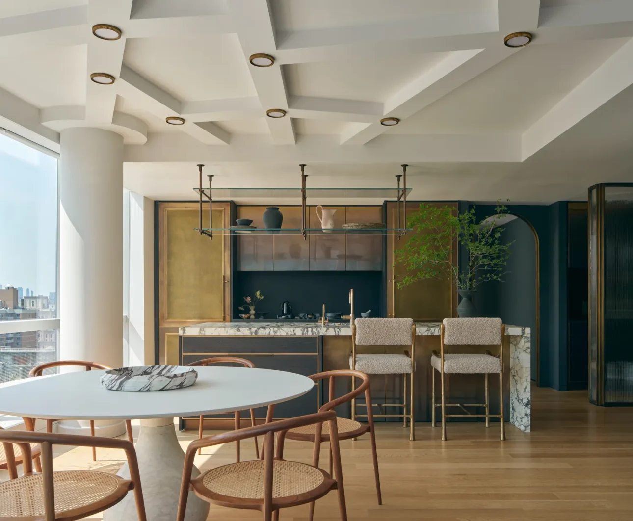 Un apartament in Manhattan devine trendsetter printr-o bucǎtǎrie experimentalǎ