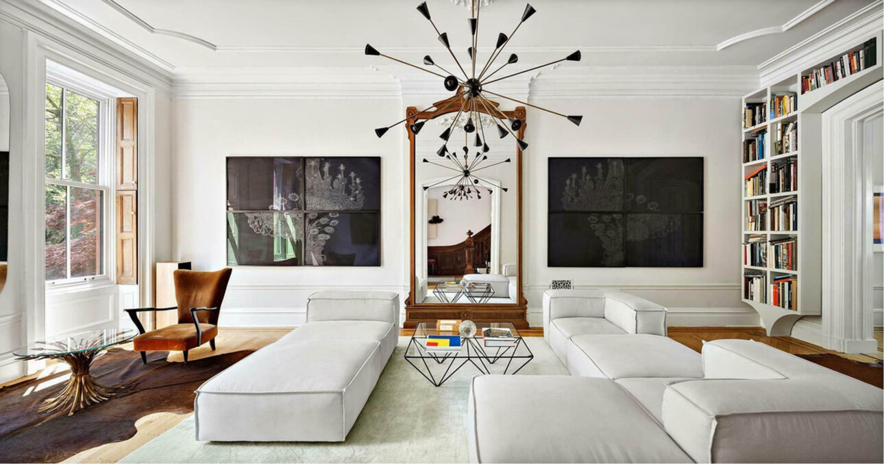 Atmosferă romantică cu accente contemporane, în acest duplex de lux din Brooklyn