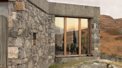 Casa anului 2025 în Marea Britanie: o locuință izolată din Scoția, din piatră preistorică