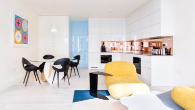 Energia întâlnește relaxarea, într-un apartament londonez amenajat de Karim Rashid