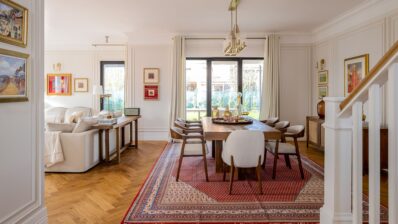 Clasicul și contemporanul fac un cuplu perfect, în această vilă de lux din Timișoara