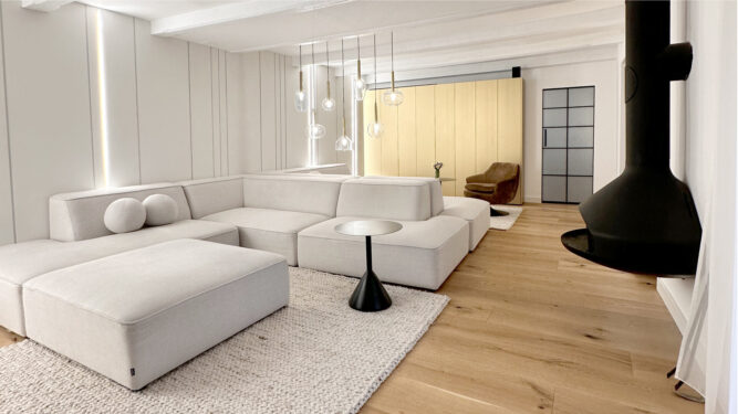 Într-o vilă din 1822, contemporanul capătă un nou sens în amenajare