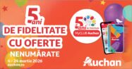 5 ani de MyCLUB Auchan: 2 milioane de membri activi, peste 60% din cumpărături făcute cu cardul de fidelitate