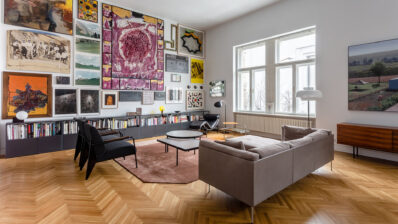 Când designul se construiește în jurul artei: apartament de lux pentru o colecție, în Cluj