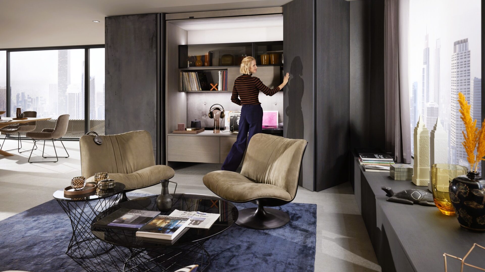 Tehnologie invizibilă și confort vizibil, prin soluțiile de depozitare premium de la Blum