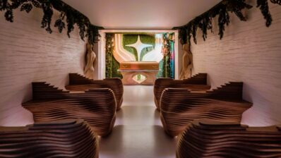 Arhitectura parametrică schimbă percepția asupra despărțirii, într-o capelă reamenajată contemporan