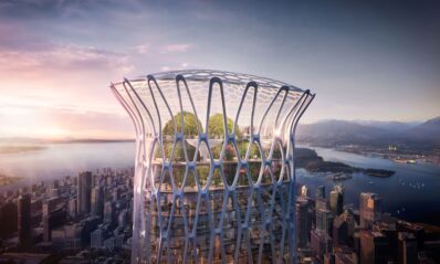 Arhitectură care se inspiră din natură: turnurile ca niște bureți de mare din Vancouver