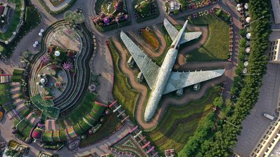 Grădini celebre: Dubai Miracle Garden